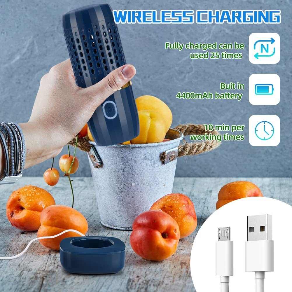 Fruit and Vegetable Washing Machine Cleaner Device USB Rechargeable Food Purifier Automatic Household Cleaning Gadgets